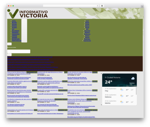 Elfsight weather cc WordPress plugin - informativovictoria.com