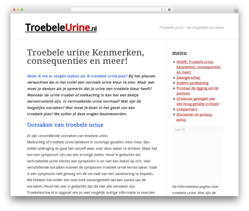 WordPress theme Hellish Simplicity - troebeleurine.nl WordPress theme Hellish Simplicity - troebeleurine.nl
