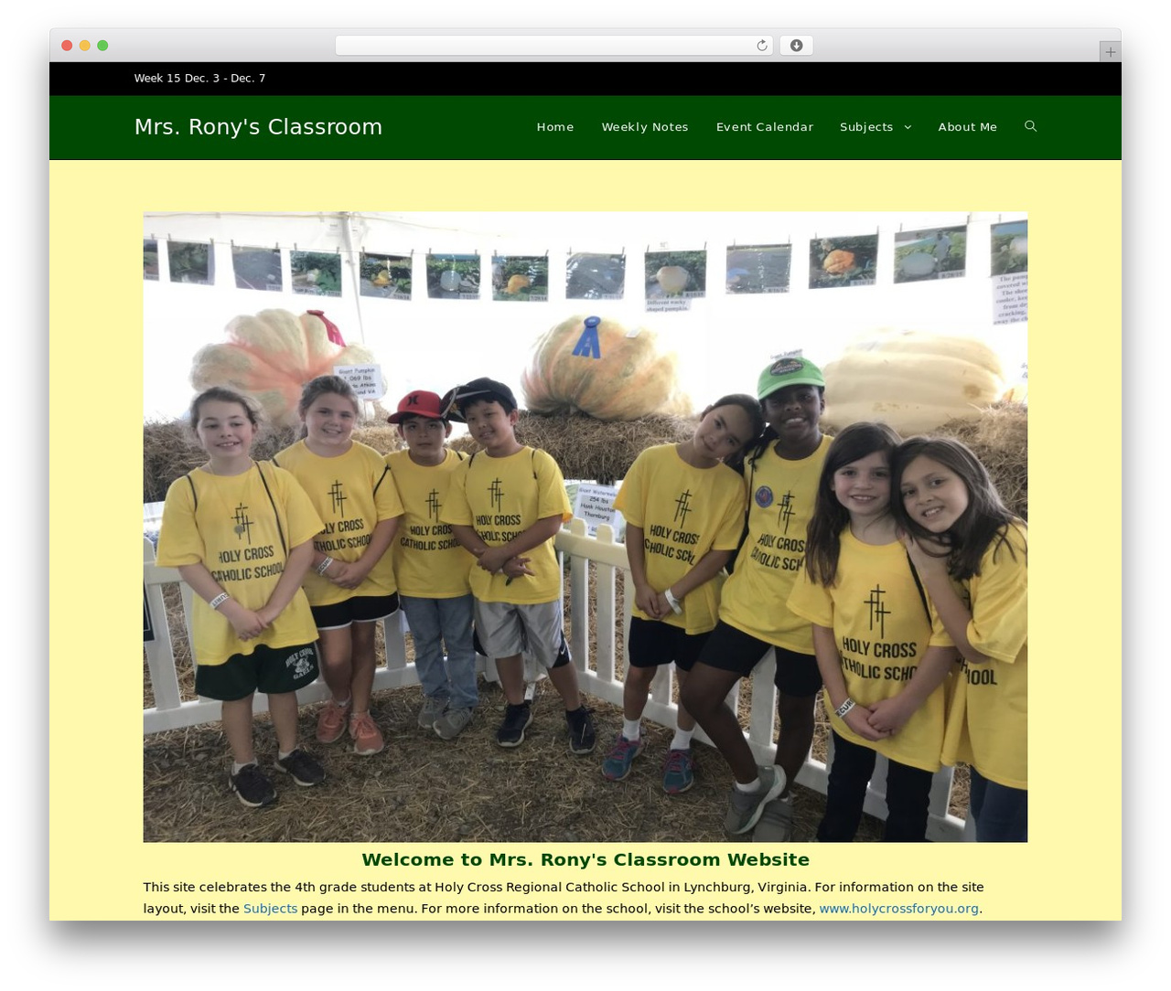 WordPress theme OceanWP - mrsronysclassroom.com