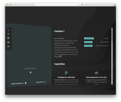 Ryancv plugin WordPress plugin - kevynstylldesigner.com