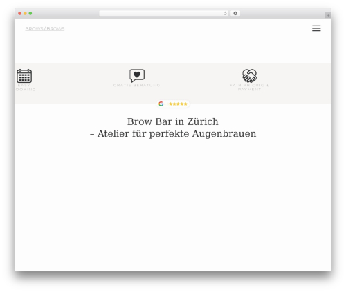 Embedder for google reviews pro WordPress plugin - browsbrows.ch