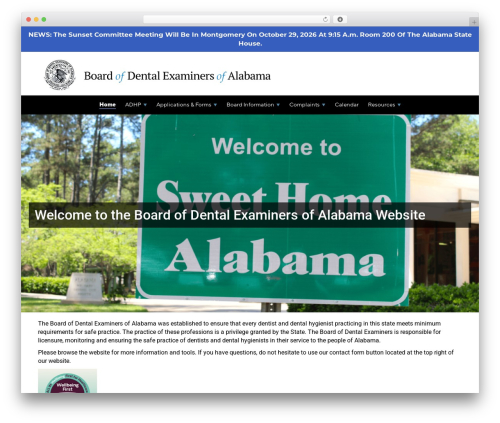 RTM-theme WordPress theme - dentalboard.org