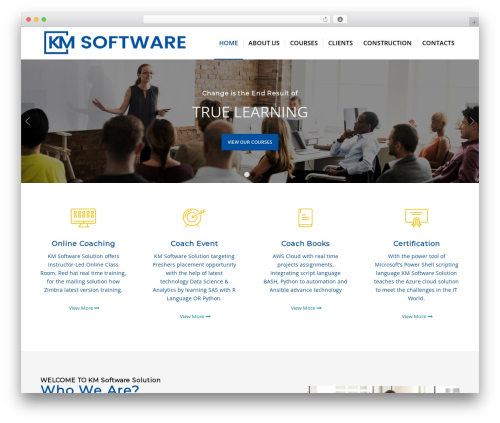 Theme WordPress klicknet - kmsoftwaresolution.com
