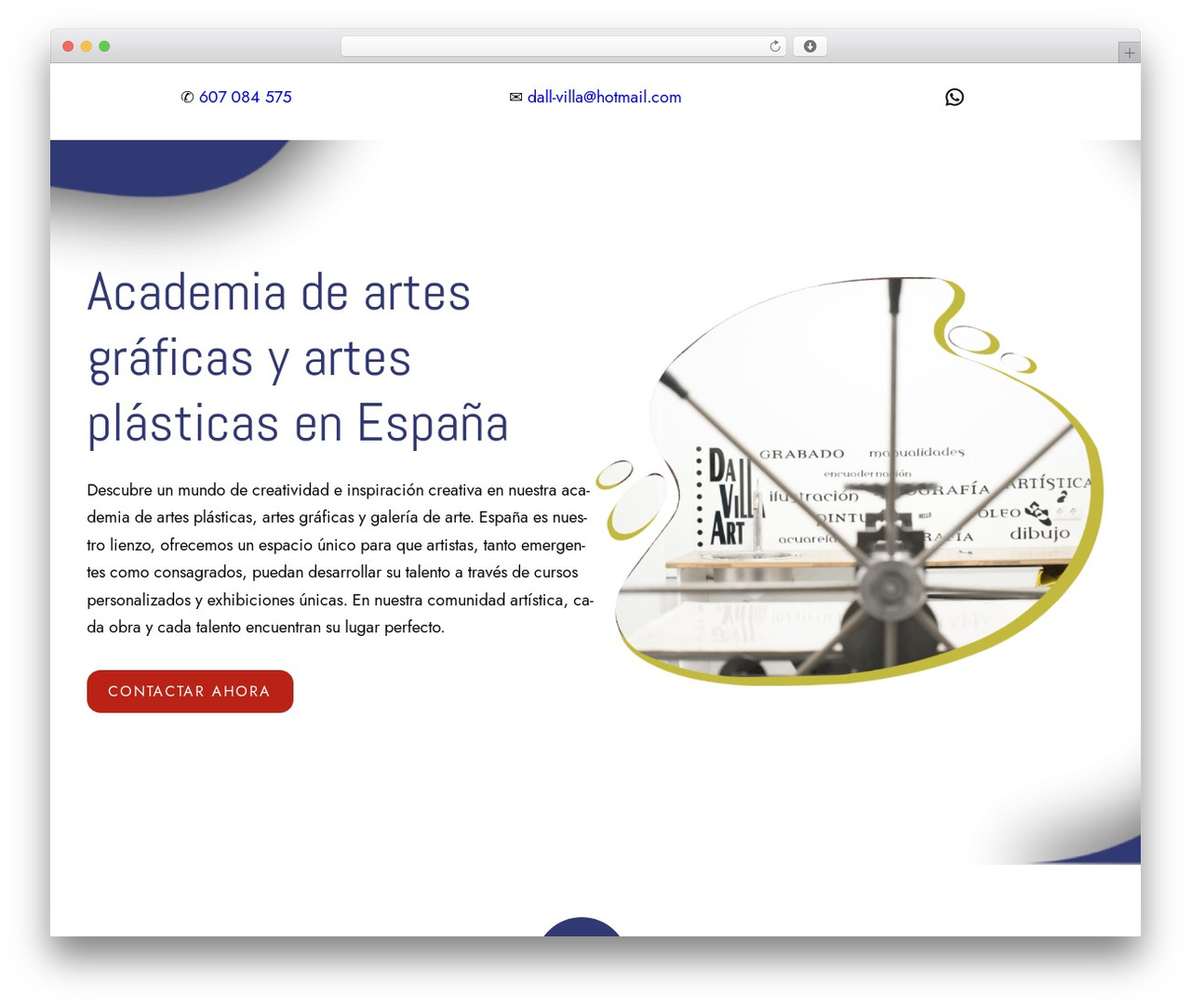 WordPress theme Constructor - arteengrabado.com