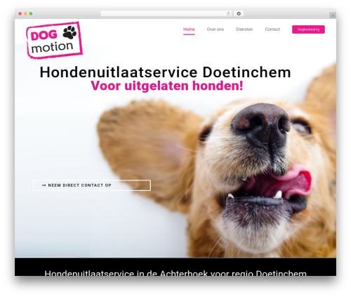 WordPress theme Avada - dogmotion.nl
