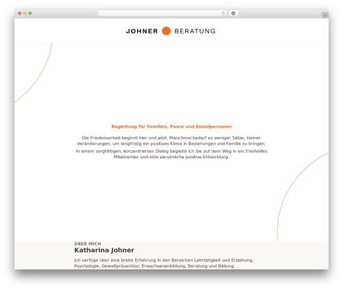 WordPress theme Studio - johner-beratung.ch
