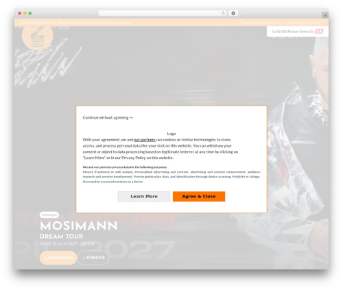 Bootpress Theme theme WordPress - zenith-strasbourg.fr