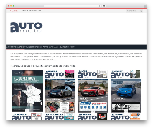 SmartMag WordPress theme design - automotomagazine.net