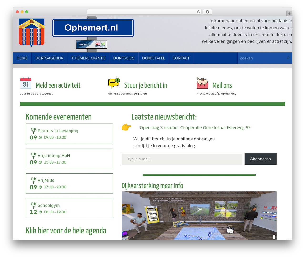 Tempera theme WordPress - ophemert.nl