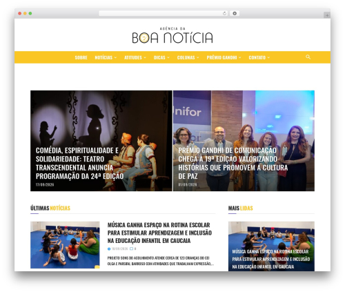 WordPress theme Newspaper - boanoticia.org.br
