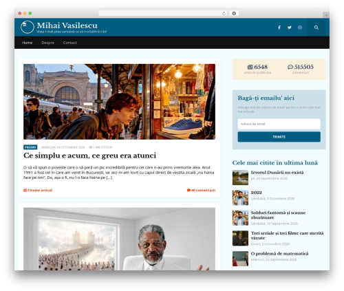 WordPress theme wpdevel - mihaivasilescublog.ro