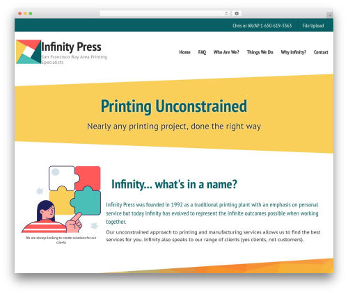 Beaver Builder Theme WordPress theme - infinitypress.net