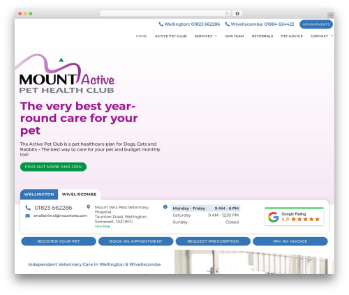 Mabel business hours indicator pro WordPress plugin - mountvets.com