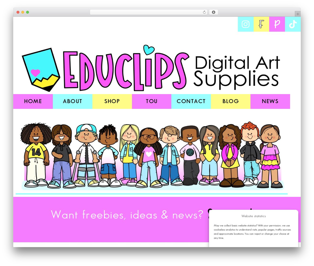 Laine Sutherland Designs Child Theme WordPress website theme - educlips.com