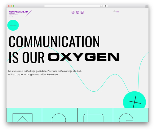 WordPress theme Hello Elementor - newmediateam.rs