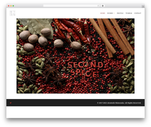 WordPress theme StarterPro - shimosakaa.net