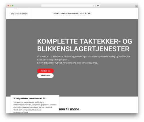 WP theme YOOtheme - tbmas.no