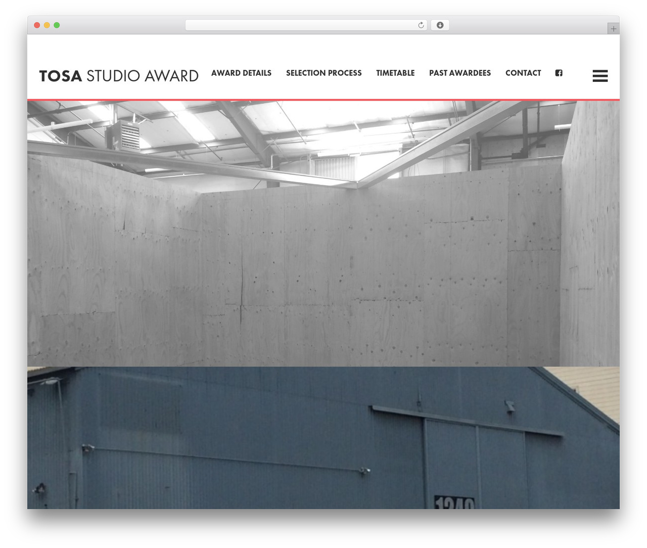 CC Prototype WordPress website theme - tosastudioaward.org