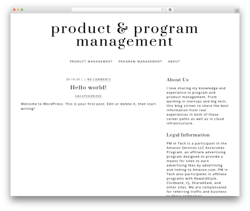Genesis WordPress theme - pmintech.com