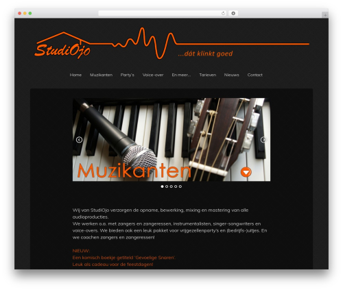 Simple Shop WP theme - studiojo.nl