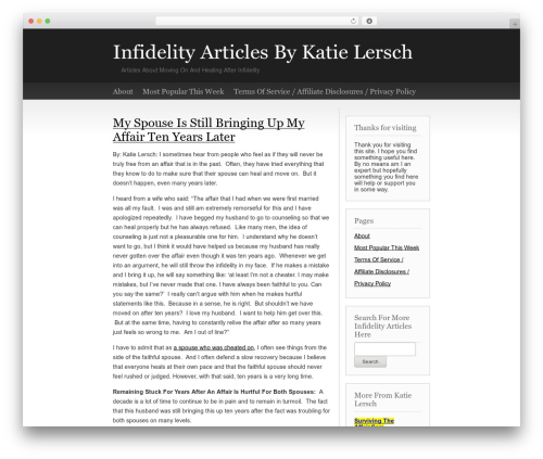Theme WordPress Basic Concept - katie-lersch-articles.com
