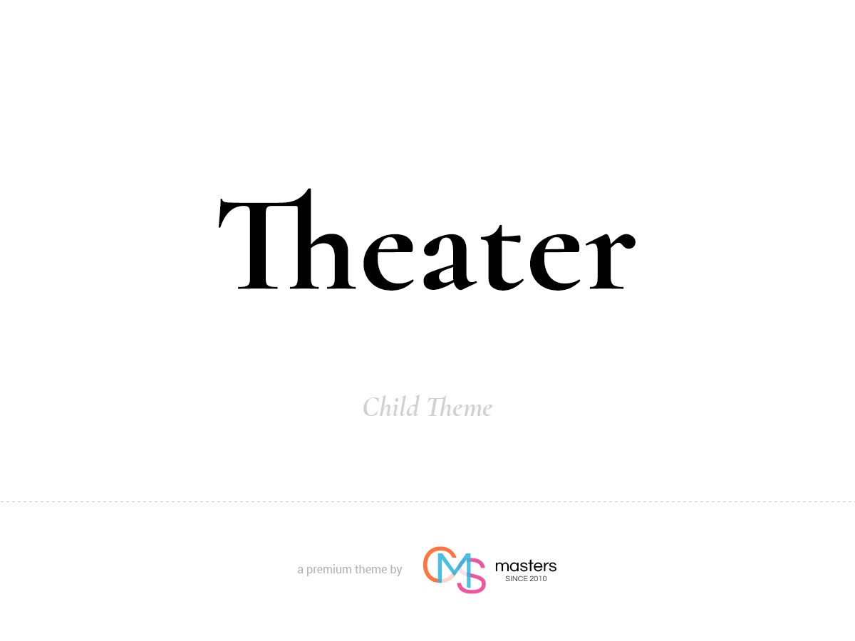 Theater Child WordPress template