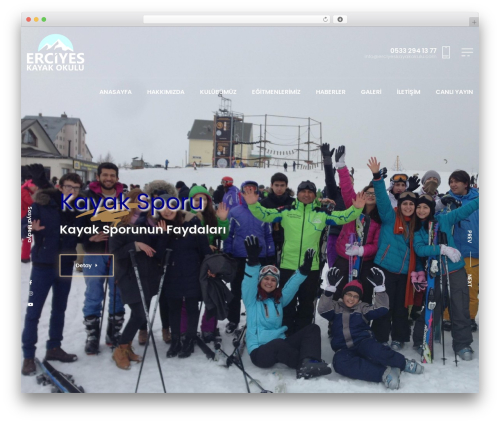 WordPress theme Hompark - erciyeskayakokulu.com