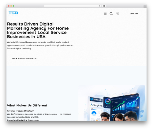WP theme CodeForge - tsbthesalesbank.com