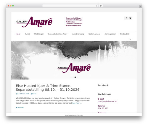 Catch Base Pro theme WordPress - galleriamare.no