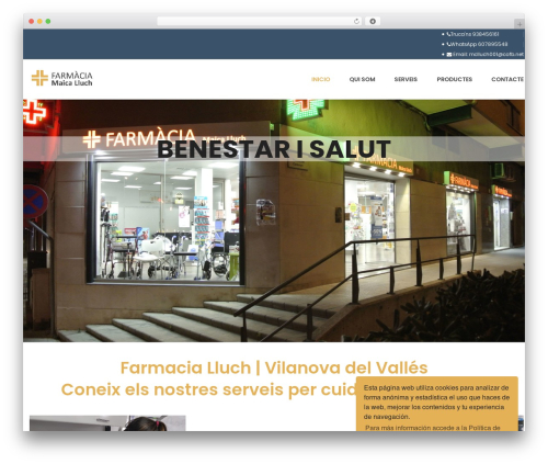 Themesflat WordPress plugin - farmacialluchvilanova.cat