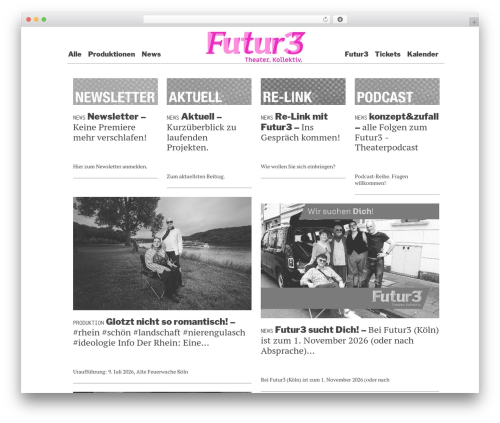 Future WordPress theme - futur-drei.de Future WordPress theme - futur-drei.de