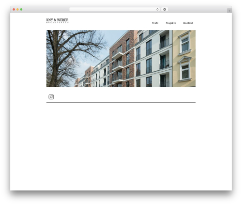 GridPress Responsive Theme WordPress theme - kny-weber.de