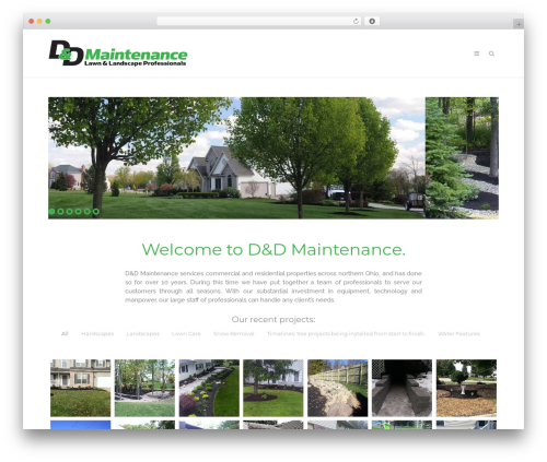 Multicorp WordPress theme - ddmaintenance.net