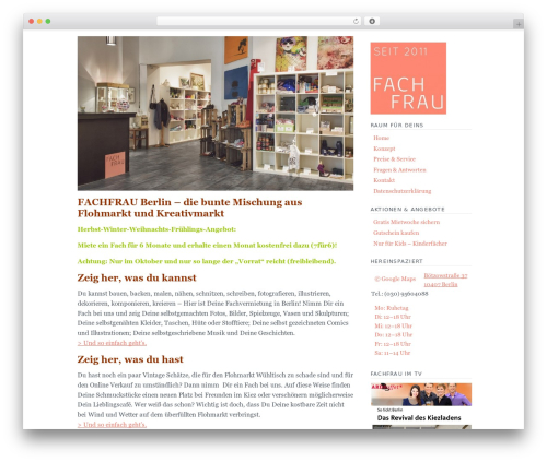 Mylinks2 WordPress plugin - fachfrau-berlin.de