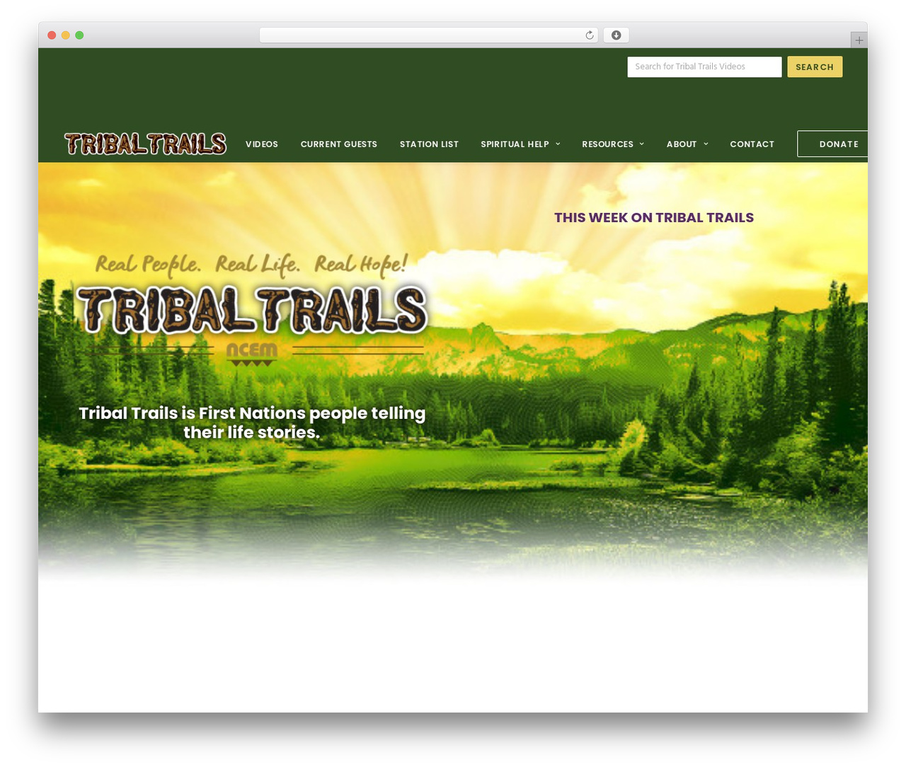 Uncode WordPress website theme - tribaltrails.org Uncode WordPress website theme - tribaltrails.org