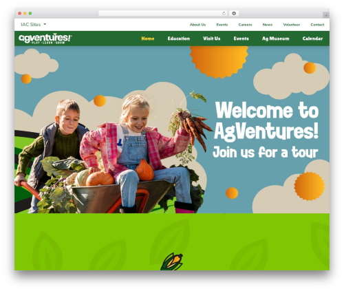 WP theme AgVentures - iacagventures.org