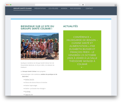 Theme WordPress Extra - groupesantecolmar.net