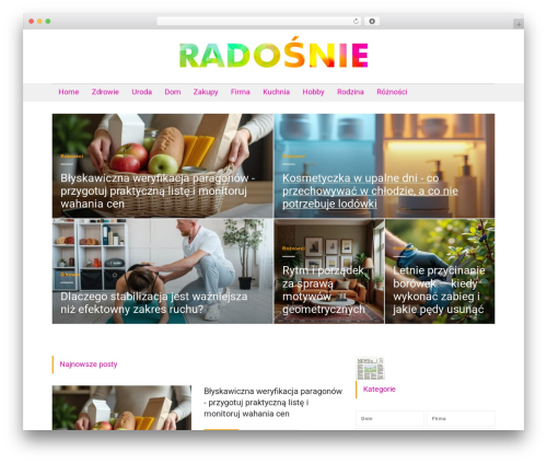 TheM WordPress theme - radosnie.pl