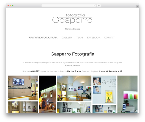 Mikado WordPress plugin - gasparrofotografia.it