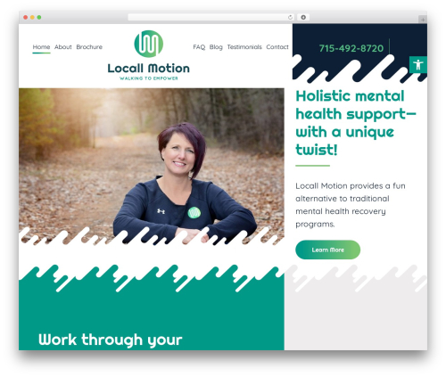 WordPress theme Genesis - locallmotion.com