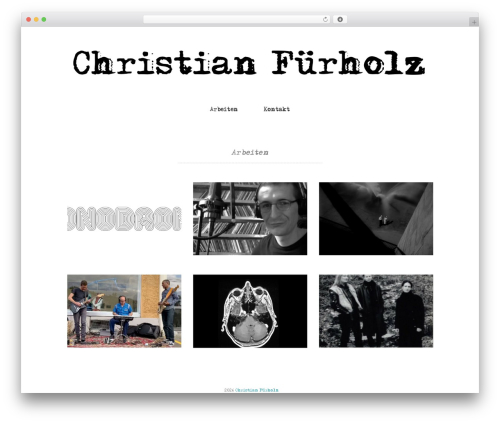 WP theme Remember - christianfuerholz.ch