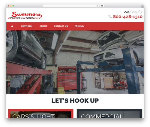 Cherry Framework top WordPress theme - summerstowing.com