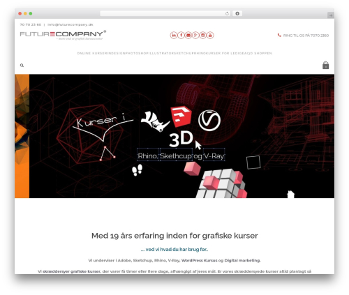 Clever Course WordPress theme - futurecompany.dk