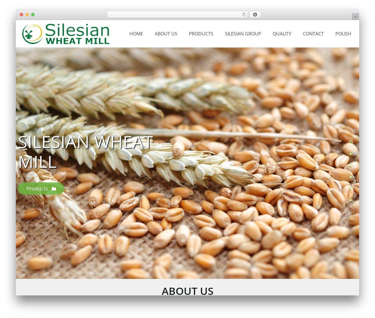 Lambda WordPress page theme - wheatmill.pl