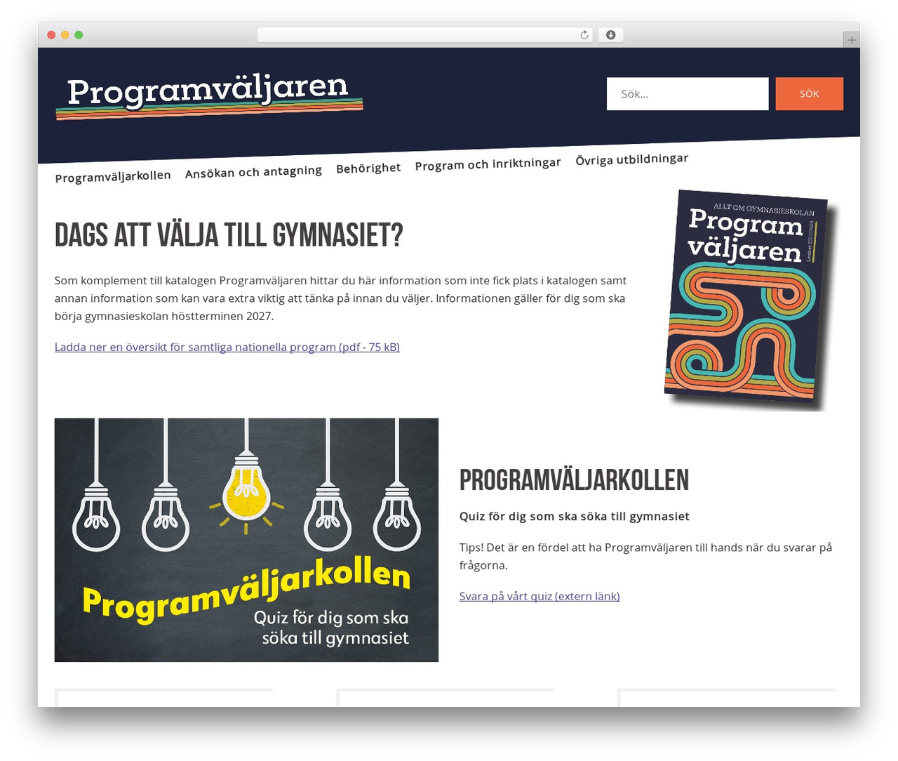 Programväljaren WordPress theme design - programvaljaren.se Programväljaren WordPress theme design - programvaljaren.se