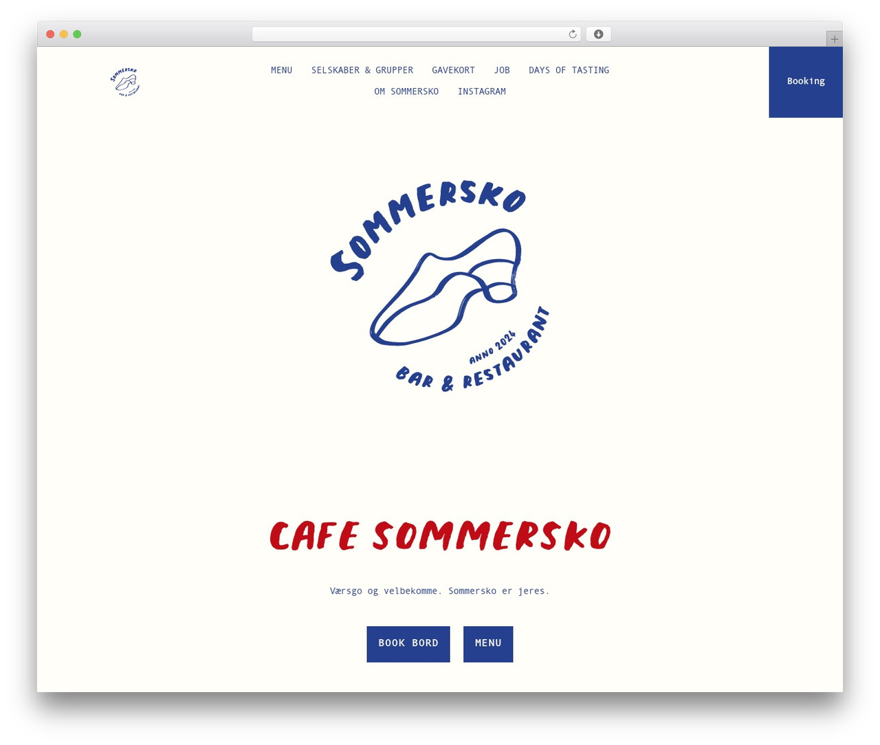 Sovino Multisite Theme WordPress theme - cafesommersko.dk