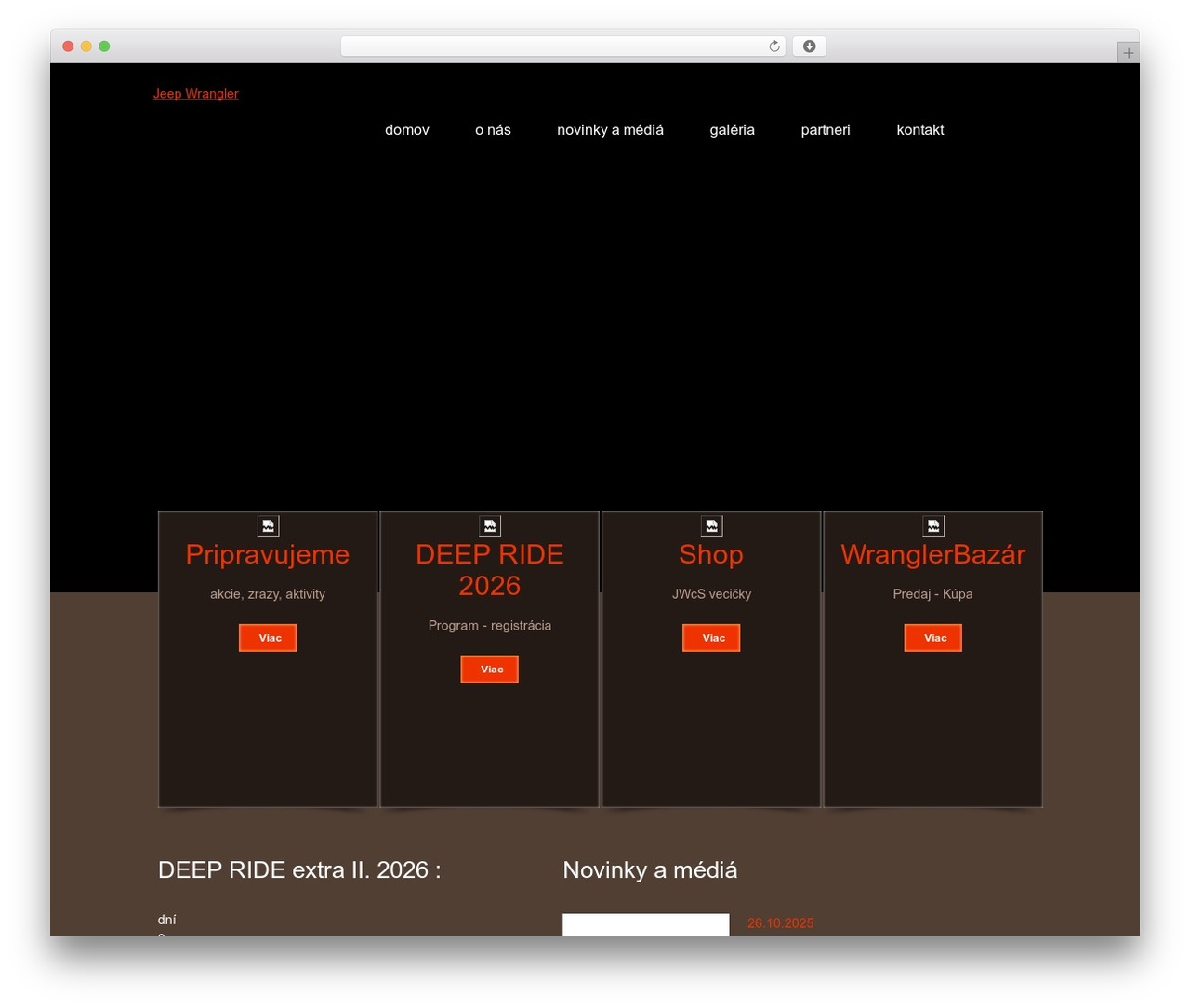 WordPress Theme 1499 WordPress theme - jeepwrangler.sk