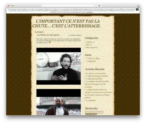 WordPress theme DaVinci-Code - lahainelefilm.unblog.fr
