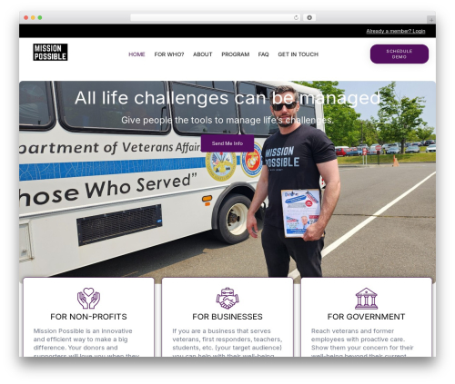 Data analytics for pwa WordPress plugin - missionpossible.io