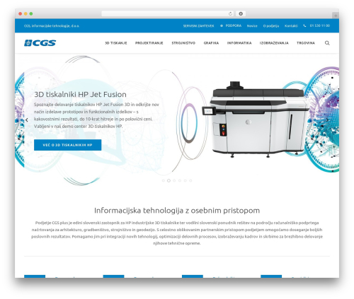 WordPress theme Uncode - cgsplus.si